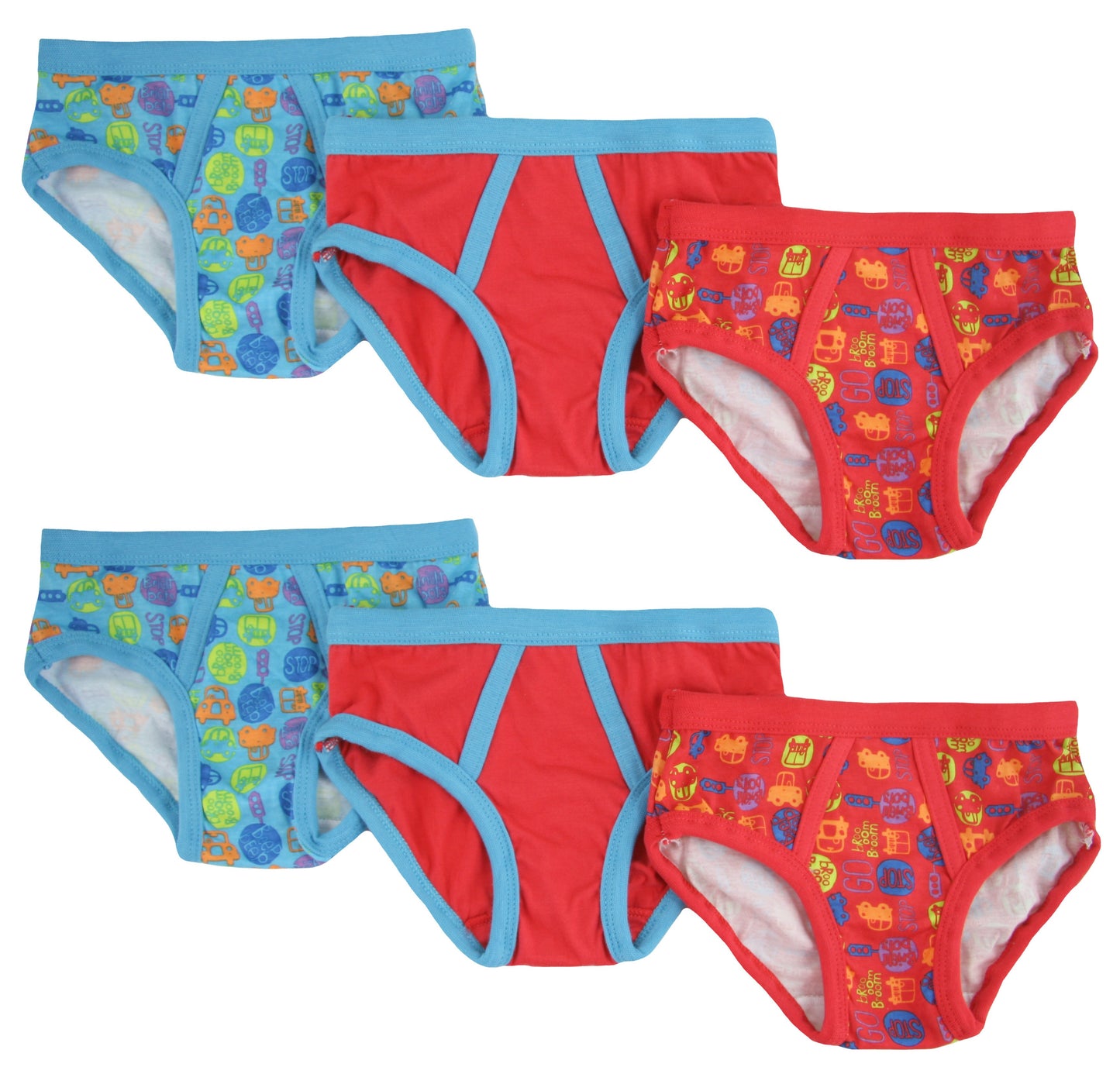 Bright Bots Cotton Briefs