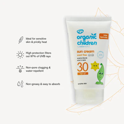 Sun Cream Factor 30 - Green People Organic Children