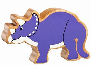 Natural Purple Triceratops