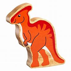 Natural Orange Parasaurolophus