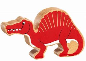 Natural Red Spinosaurus