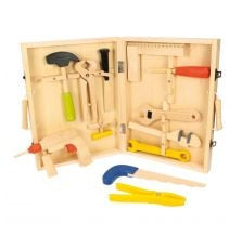 Wooden Carpenters Tool Box