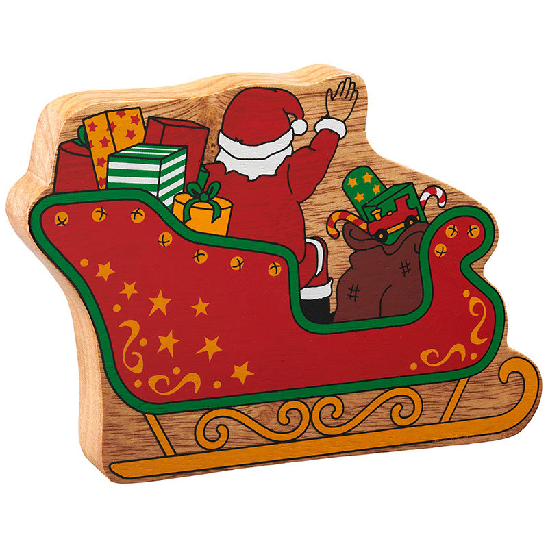 NC596__FatherChristmasOnSleigh_back